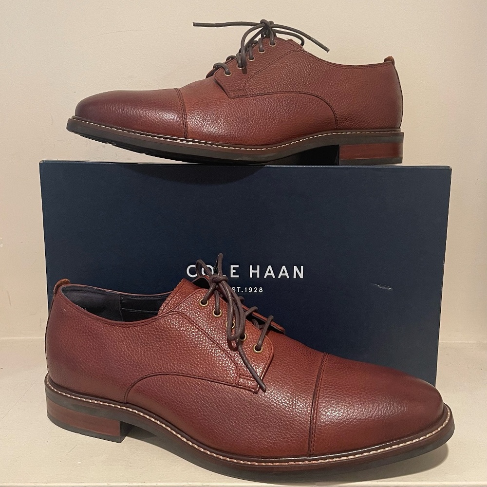 Cole Haan Watson cap toe oxford, NEW WITH TAGS
